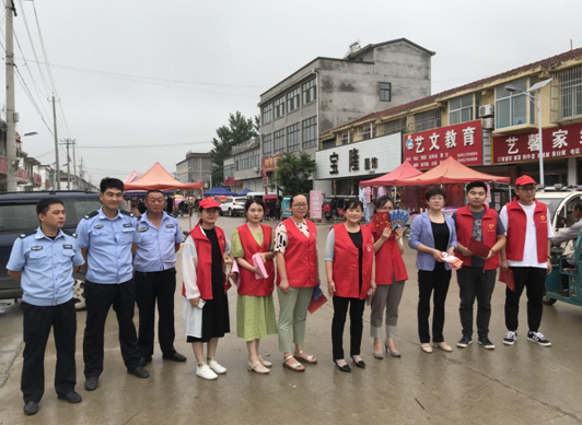 萧县官桥镇开展禁毒宣传月暨普法宣传进校园主题活动