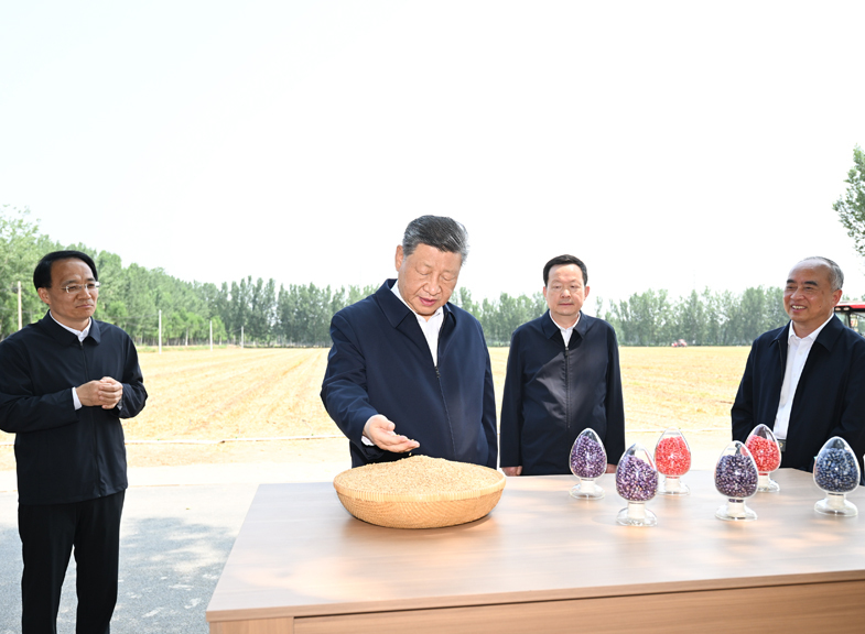 习近平在山东德州考察
