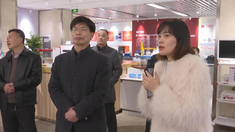 朱永亮率队到张江萧县高科技园参观考察