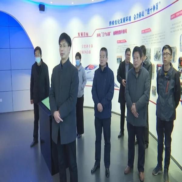 朱永亮率队到张江萧县高科技园参观考察